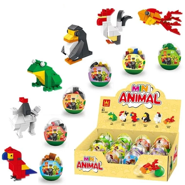 Original Mini Building Blocks Penguin parrot dog animal egg series Compatible With legoingly Toy for Children Christmas Gifts
Original Mini Building Blocks Penguin parrot dog animal egg series Compatible With legoingly Toy for Children Christmas Gifts