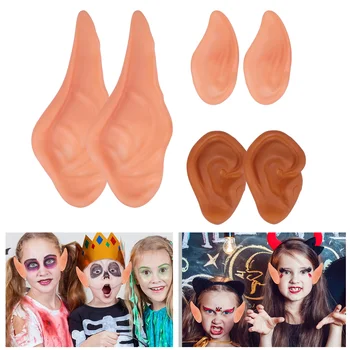6pcs Funny Halloween Props Fake Ears Decorative Simulation Giant Ears Creative Prank Props Elf Ears Kids Adults Cosplay Party
6pcs Funny Halloween Props Fake Ears Decorative Simulation Giant Ears Creative Prank Props Elf Ears Kids Adults Cosplay Party