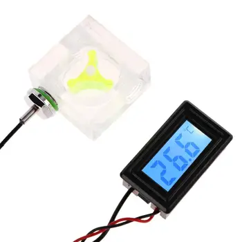 LED Digital Thermometer 3 Way Flow Meter for PC Water Cooling Liquid System Computer components and accessories
LED Digital Thermometer 3 Way Flow Meter for PC Water Cooling Liquid System Computer components and accessories
