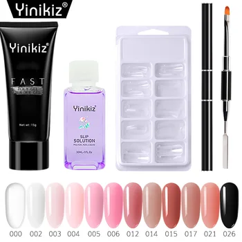 4 Pieces Manicure Set Nail Extension Gel Set LED Transparent UV Gel Varnish Nail Polish Quick Trim Lengthen Nail Length
4 Pieces Manicure Set Nail Extension Gel Set LED Transparent UV Gel Varnish Nail Polish Quick Trim Lengthen Nail Length