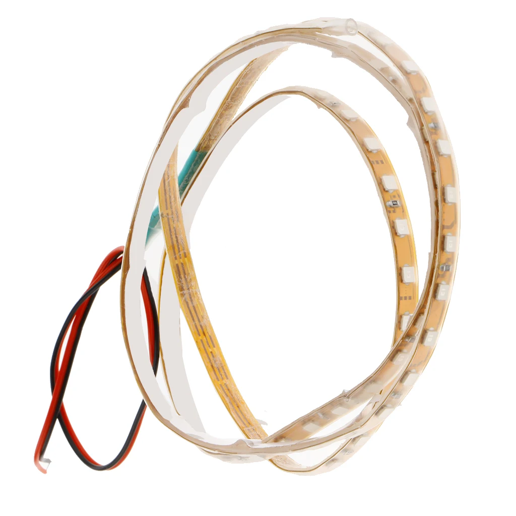 Universal 90cm LED Motorcycle Waterproof Flexible Strip Light Waterproof DC12V Ribbon Tape Universal 90cm LED Motorcycle Waterproof Flexible Strip Light Waterproof DC12V Ribbon Tape