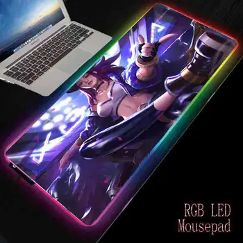 ZSUXTC Anime Mouse Pad RGB Fashion Sexy Beauty Pattern LED Mouse Pad USB Lighting Backlight Rainbow Computer Keyboard Desk Mat
ZSUXTC Anime Mouse Pad RGB Fashion Sexy Beauty Pattern LED Mouse Pad USB Lighting Backlight Rainbow Computer Keyboard Desk Mat