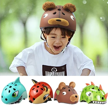 Kids Lovely Cartoon Bike Helmet Animal Safe Bicycle Helmet Cycling Equipment UltraLight Bicycle Kid Headpiece For Outdoor Sports 
Kids Lovely Cartoon Bike Helmet Animal Safe Bicycle Helmet Cycling Equipment UltraLight Bicycle Kid Headpiece For Outdoor Sports