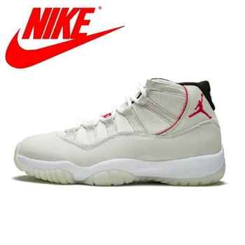 

original Nike Air Jordan 11 Concord Aj 11 Men breathable Basketball Shoes Shock Sneakers Jordan XI Retro Size 40-45