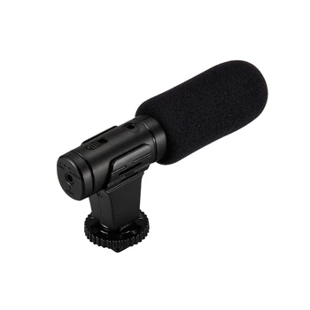 Professional Stereo Microphone Super Low Noise Cardioid Digital Video Recording Microphone Photography Interview for Phone and C
Professional Stereo Microphone Super Low Noise Cardioid Digital Video Recording Microphone Photography Interview for Phone and C