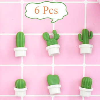 aimant frigo 6pcs/set Fridge Magnet Cactus Fridge Magnets Small Cactus Succulent Plant Refrigerator Decorations Message Sticker
aimant frigo 6pcs/set Fridge Magnet Cactus Fridge Magnets Small Cactus Succulent Plant Refrigerator Decorations Message Sticker