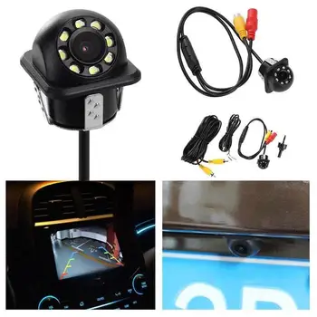 Car HD Rear View Camera 8 LED Infrared Night Vision Round Back Up Camera Anti-fog Glass Cmos Imaging Sensor Reversing Monitor
Car HD Rear View Camera 8 LED Infrared Night Vision Round Back Up Camera Anti-fog Glass Cmos Imaging Sensor Reversing Monitor