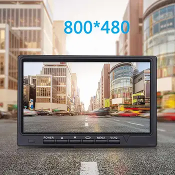 HiMISS 7 Inch Car Monitor 800*480 TFT Color LCD Screen Car Parking System Monitor For Car Reverse
HiMISS 7 Inch Car Monitor 800*480 TFT Color LCD Screen Car Parking System Monitor For Car Reverse