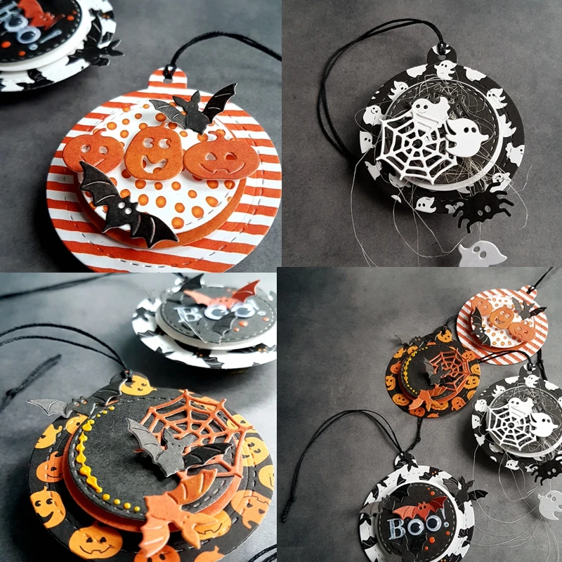 Halloween Metal Cutting Dies Pumpkins Gohsts Bat Spider Web Die Cuts For Card Making DIY Scrapbooking New 2019 Crafts Cards
Halloween Metal Cutting Dies Pumpkins Gohsts Bat Spider Web Die Cuts For Card Making DIY Scrapbooking New 2019 Crafts Cards