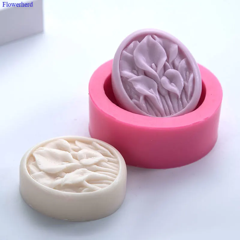 New Elliptical Calla Lily Handmade Soap Silicone Mold DIY Flexible Silicone Soap Mold Bath Bomb Mold Cake Decorating Tools
New Elliptical Calla Lily Handmade Soap Silicone Mold DIY Flexible Silicone Soap Mold Bath Bomb Mold Cake Decorating Tools