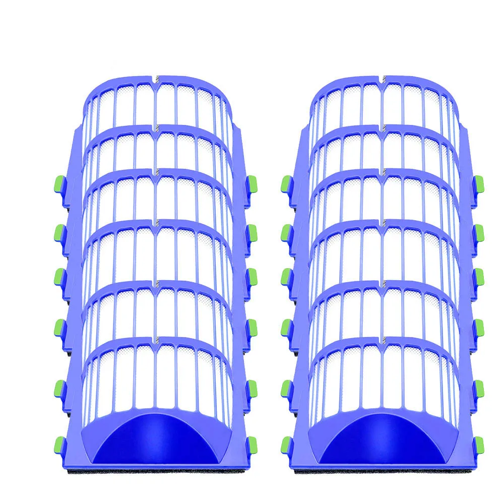 Фильтры НЕРА Для iROBOT ROOMBA 500 600 528 536 551 552 564 580 595 620 630 650 12 / 6 шт.|hepa filter|for roombafilter for irobot