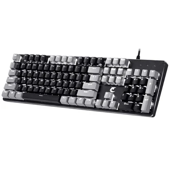 Real Mechanical Keyboard Backlit RGB LED Gaming Keyboard 104 Key Wired USB Green Axis Mechanical Keyboard Game
Real Mechanical Keyboard Backlit RGB LED Gaming Keyboard 104 Key Wired USB Green Axis Mechanical Keyboard Game