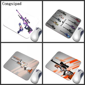 Game Csgo Gun Print Color Mouse Pad Rubber + Cloth Anti-slip Material Computer Notebook Small Size Table Mat Mousepad
Game Csgo Gun Print Color Mouse Pad Rubber + Cloth Anti-slip Material Computer Notebook Small Size Table Mat Mousepad