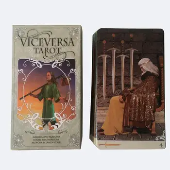 78 Pieces Vice Versa Kit Tarot Cards Tarot Oracle Deck Board Games For Party Table Game Entertainment Drop shipping
78 Pieces Vice Versa Kit Tarot Cards Tarot Oracle Deck Board Games For Party Table Game Entertainment Drop shipping