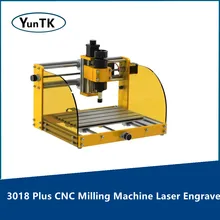 3018 Plus CNC Milling Machine Laser Engraver 500W Spindle GRBL Computerized Numerical Control Router Kit
3018 Plus CNC Milling Machine Laser Engraver 500W Spindle GRBL Computerized Numerical Control Router Kit