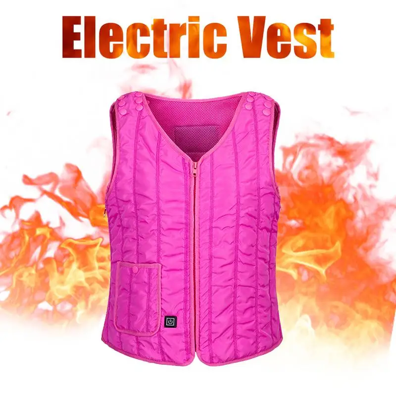 USB Charging Heated Winter Constant Temperature Heating Vest Electric Heating Clothes Electric Vest Men Women Warm Vests
USB Charging Heated Winter Constant Temperature Heating Vest Electric Heating Clothes Electric Vest Men Women Warm Vests