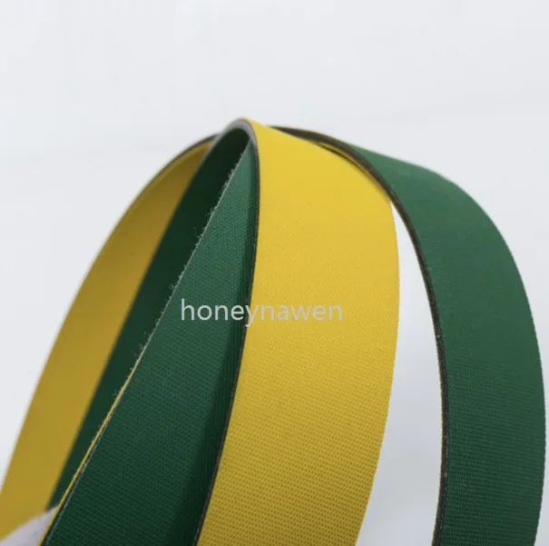 2x20x920mm Yellow green Nylon sheet baseband textile belt flat belt transmission beltcan Customized
2x20x920mm Yellow green Nylon sheet baseband textile belt flat belt transmission beltcan Customized