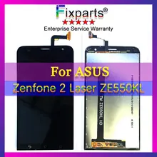 Ensemble écran tactile LCD noir, 5.5 pouces, pour Asus ZenFone 2 Laser ZE550KL Z00LD ZE550KL=