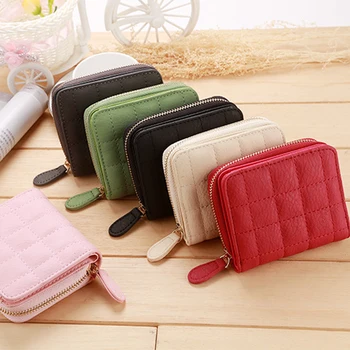 Women Mini Zipper Wallet Coin Purse Clutch Lady Leather Billfold Purse Portable PU Leather Credit Card Holder
Women Mini Zipper Wallet Coin Purse Clutch Lady Leather Billfold Purse Portable PU Leather Credit Card Holder