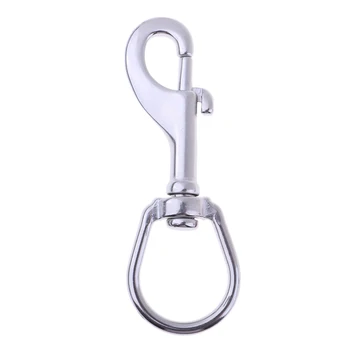 Scuba Diving Stainless Steel Hook Single Ended Snap Hook Buckle Clip 101mm
Scuba Diving Stainless Steel Hook Single Ended Snap Hook Buckle Clip 101mm