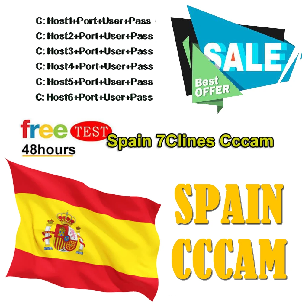 Spain HD cable europa 1 year CCcams 6lines DVB-S2 IKS satellite tv receiver decoder for c-lines europa
Spain HD cable europa 1 year CCcams 6lines DVB-S2 IKS satellite tv receiver decoder for c-lines europa