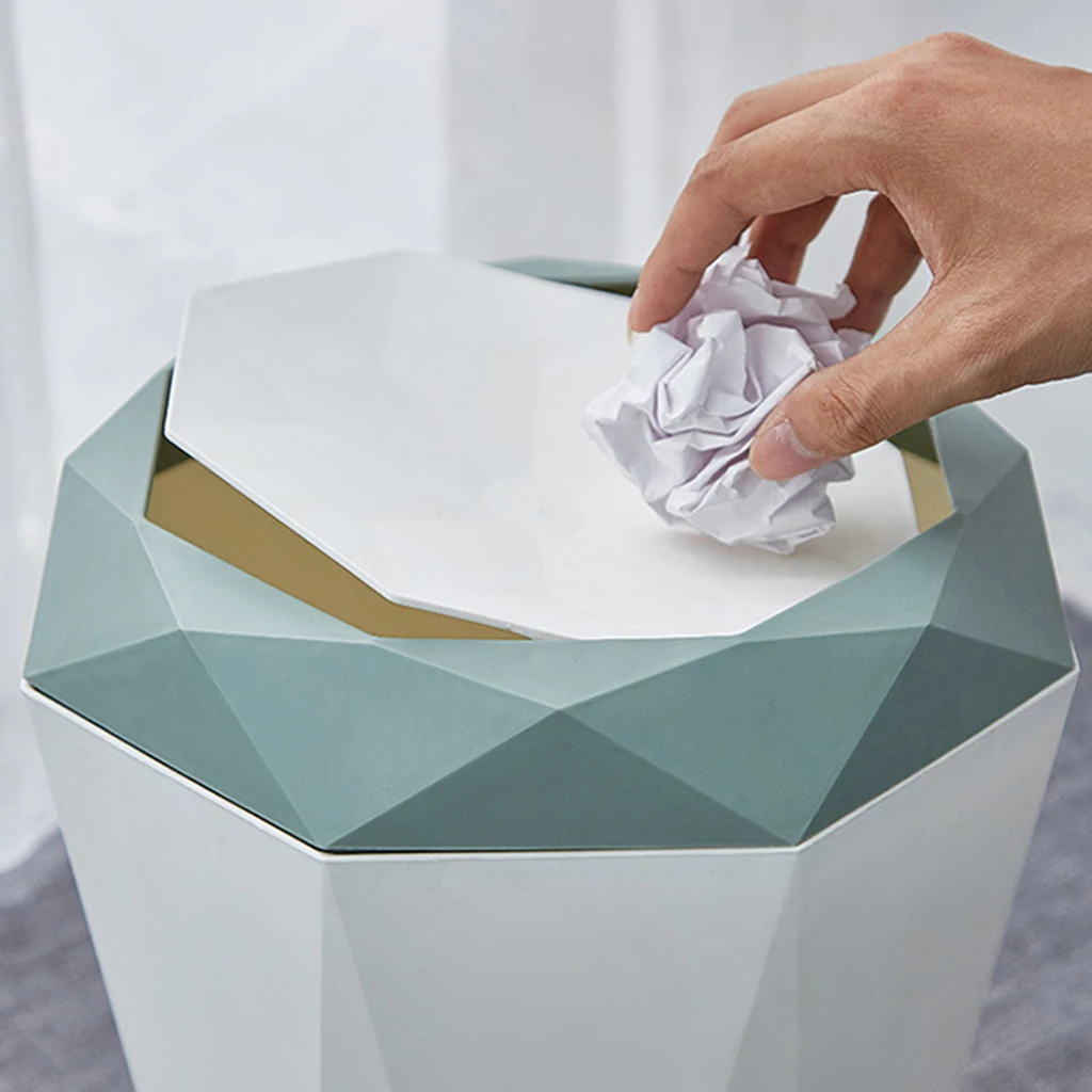Modern Simple Home Rubbish Bin Trash Can Plastic Waste Rubbish Garbage Bin Wastebasket Trash Can Office Living Room Modern Simple Home Rubbish Bin Trash Can Plastic Waste Rubbish Garbage Bin Wastebasket Trash Can Office Living Room