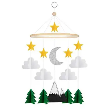 Crib Hanging Bell Felt Hanging Children's Room Decoration Pendant Child Care Supplies Baby Bedside Wind Chimes
Crib Hanging Bell Felt Hanging Children's Room Decoration Pendant Child Care Supplies Baby Bedside Wind Chimes