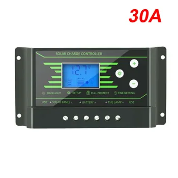 1xLCD Solar Panel Battery Regulator Charge Controller Dual USB 10A-30A 12V 24V 
1xLCD Solar Panel Battery Regulator Charge Controller Dual USB 10A-30A 12V 24V