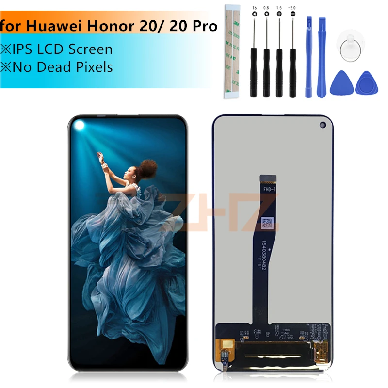 For Huawei Honor 20 lcd digitizer Touch Screen Digitizer Assembly for honor 20 pro screen replacement repair parts 6.26
For Huawei Honor 20 lcd digitizer Touch Screen Digitizer Assembly for honor 20 pro screen replacement repair parts 6.26