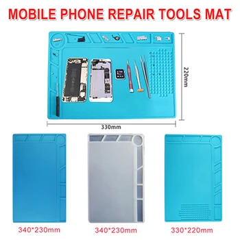 Insulation Silicone Soldering Repair Mat Heat Resistant Work Pad for Phone PCB BGA Soldering Iron Repair Pad Hand Tool Set
Insulation Silicone Soldering Repair Mat Heat Resistant Work Pad for Phone PCB BGA Soldering Iron Repair Pad Hand Tool Set