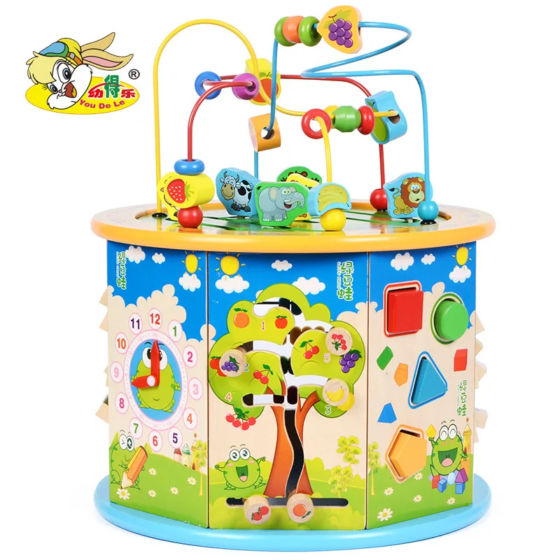 Children'S Educational Multi-functional Eight Large Bead-stringing Toy Treasure Chest Toy Beaded Bracelet Building Blocks 1-2-3
Children'S Educational Multi-functional Eight Large Bead-stringing Toy Treasure Chest Toy Beaded Bracelet Building Blocks 1-2-3