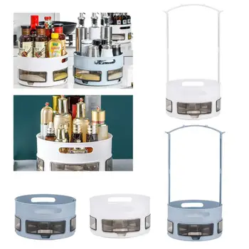 Organizer Fruit Plate Seasoning Storage Bathroom Accessories Multi-function Storage Box Rotating Cosmetics Storage Box Kitchen
Organizer Fruit Plate Seasoning Storage Bathroom Accessories Multi-function Storage Box Rotating Cosmetics Storage Box Kitchen