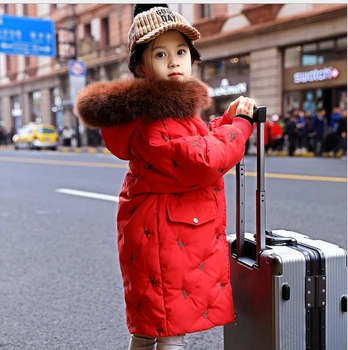Children Girls Winter Down Parka Jackets Coats 5-15Years Kids Girls Thicker Warm Faux Fur Hooded Coats Duck Down Outerwear
Children Girls Winter Down Parka Jackets Coats 5-15Years Kids Girls Thicker Warm Faux Fur Hooded Coats Duck Down Outerwear