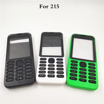 New Plastic Full Housing For Nokia 215 Full Complete Mobile Phone Housing Cover Case+English Keypad
New Plastic Full Housing For Nokia 215 Full Complete Mobile Phone Housing Cover Case+English Keypad