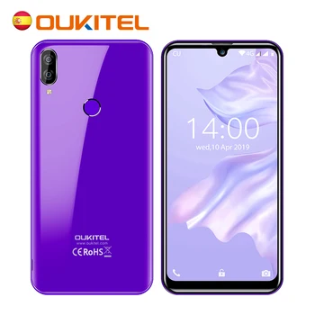 

OUKITEL C16 Pro MTK6761P Quad Core 5.72 inch 3GB RAM 32GB ROM 4G Smartphone 8MP+2MP dual rear camera 2600mAh Fingerprint Face ID