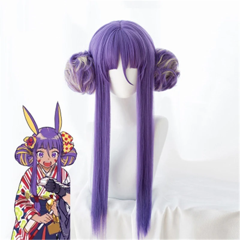 Fate/grand Order Nitocris Cosplay Wig Nitocris Kimono Version 60cm Purple Synthetic Hair Wig Cosplay Halloween Costume Party Wig
Fate/grand Order Nitocris Cosplay Wig Nitocris Kimono Version 60cm Purple Synthetic Hair Wig Cosplay Halloween Costume Party Wig