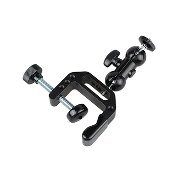 CAMVATE Q-type Multifunctional Clamp Clip Desktop Mount Holder Stand For Camera Led Video Light Photo Studio Accessories C1122
CAMVATE Q-type Multifunctional Clamp Clip Desktop Mount Holder Stand For Camera Led Video Light Photo Studio Accessories C1122