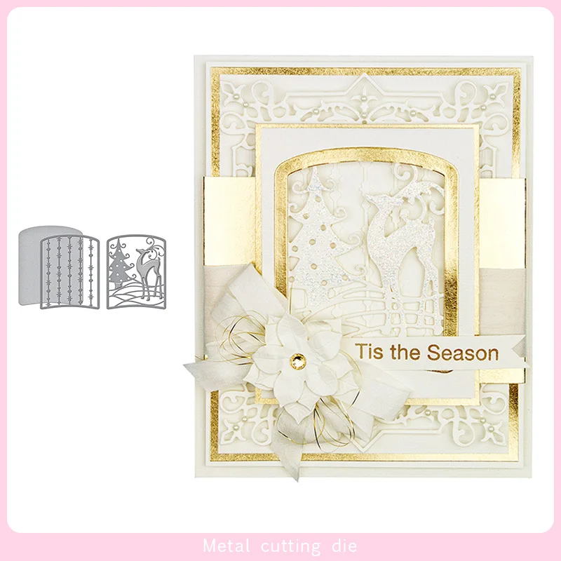 Christmas Square frame Metal Cutting Dies for DIY Scrapbooking Photo Album Decorative Embossing Paper Card Crafts Die Cut 2019
Christmas Square frame Metal Cutting Dies for DIY Scrapbooking Photo Album Decorative Embossing Paper Card Crafts Die Cut 2019
