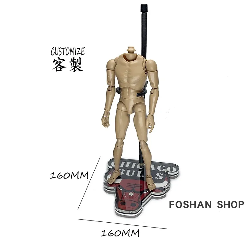 1/6 Scale Chicago Bulls Action Figure Model Accessories Platform Base Stand for 12" Soldier
1/6 Scale Chicago Bulls Action Figure Model Accessories Platform Base Stand for 12" Soldier