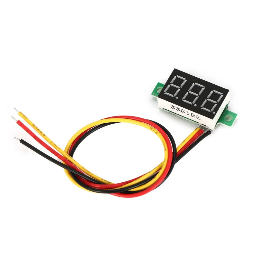 1/2/5pc 0-100V 0.36in 3 Wire LED Digital Display Panel Voltmeter Electric Voltage Meter Volt Tester Auto Battery Car Motorcycle
1/2/5pc 0-100V 0.36in 3 Wire LED Digital Display Panel Voltmeter Electric Voltage Meter Volt Tester Auto Battery Car Motorcycle