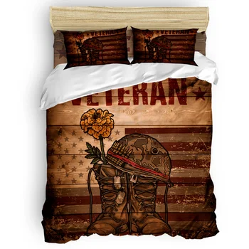Woodgrain Retro Flag Boots Soldier Duvet Cover Set 2/3/4pcs Bedding Set Bed Sheet Pillowcases Cover Set
Woodgrain Retro Flag Boots Soldier Duvet Cover Set 2/3/4pcs Bedding Set Bed Sheet Pillowcases Cover Set