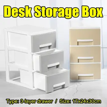 3-layer Simple PP Plastic Storage Drawer Large Desk Storage Drawer Box Organizer Sundries Cosmetics Container Home Office Case
3-layer Simple PP Plastic Storage Drawer Large Desk Storage Drawer Box Organizer Sundries Cosmetics Container Home Office Case