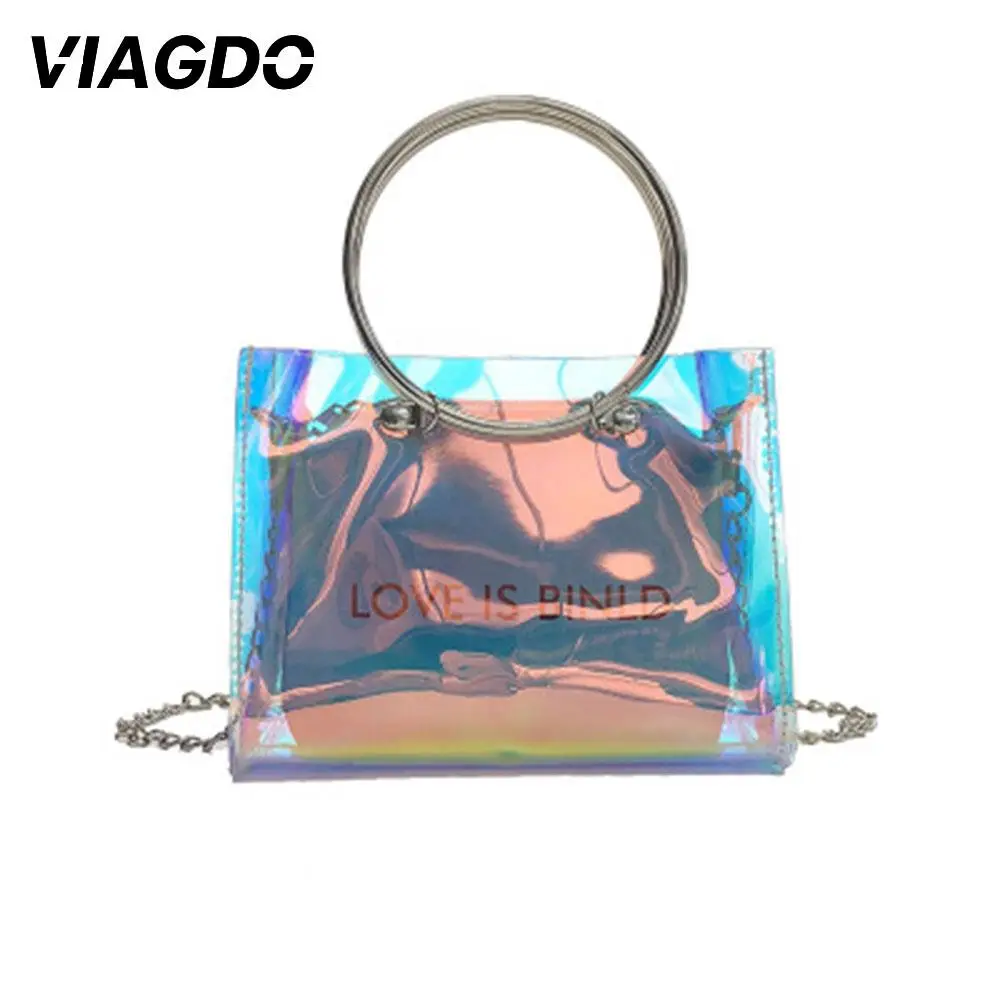 Handbags Coin Bag Teenager Travel Wallet Lady Girls Laser PVC 4 Color Elegant Transparent Schoolbag
Handbags Coin Bag Teenager Travel Wallet Lady Girls Laser PVC 4 Color Elegant Transparent Schoolbag