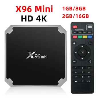 X96 mini Android TV Box 1G 8G X96 Android 7.1 Smart TV Box 2GB 16GB Amlogic S905W Quad Core 2.4GHz WiFi Set top box Android 9.0
X96 mini Android TV Box 1G 8G X96 Android 7.1 Smart TV Box 2GB 16GB Amlogic S905W Quad Core 2.4GHz WiFi Set top box Android 9.0