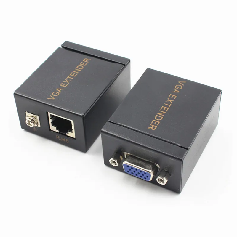 1 Pair 60m VGA HDB15 Signal Network Extender to Lan RJ45 Extender Ethernet 1080P Transmitter Receiver for PC Video Transmission
1 Pair 60m VGA HDB15 Signal Network Extender to Lan RJ45 Extender Ethernet 1080P Transmitter Receiver for PC Video Transmission
