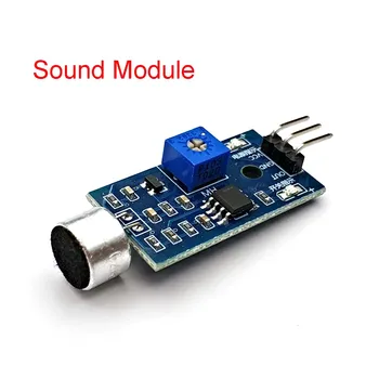 Microphone Sound Detection Sensor Module Sound Sensor Intelligent Vehicle for Arduino
Microphone Sound Detection Sensor Module Sound Sensor Intelligent Vehicle for Arduino
