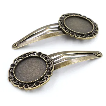 20mm 5pcs High Quality Bronze Plated Copper Material Hairpin Hair Clips Hairpin Base Setting Cabochon Cameo J5-15
20mm 5pcs High Quality Bronze Plated Copper Material Hairpin Hair Clips Hairpin Base Setting Cabochon Cameo J5-15