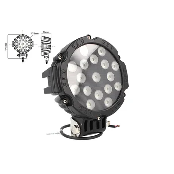CARALL FS4311 headlight Led extra depth 12V 24V 51W round Super bright light Beam
CARALL FS4311 headlight Led extra depth 12V 24V 51W round Super bright light Beam