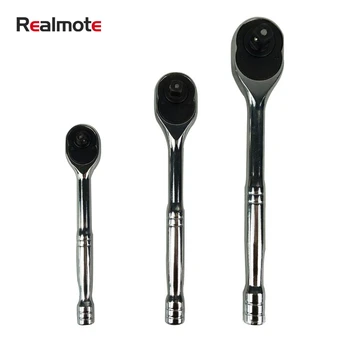 Realmote 1/2-3/8-1/4 Mirror Wrench Multi-function Quick-off Plow Head Ratchet Two-way Adjustable Set Chromium-vanadium Steel
Realmote 1/2-3/8-1/4 Mirror Wrench Multi-function Quick-off Plow Head Ratchet Two-way Adjustable Set Chromium-vanadium Steel