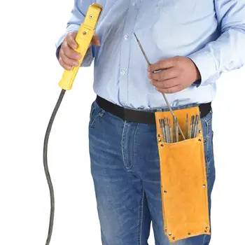 Tool Bag - Electrode Holder Welding Rod Storage Bag Flame Retardant Cowhide Leather Hardware Waist Bag
Tool Bag - Electrode Holder Welding Rod Storage Bag Flame Retardant Cowhide Leather Hardware Waist Bag